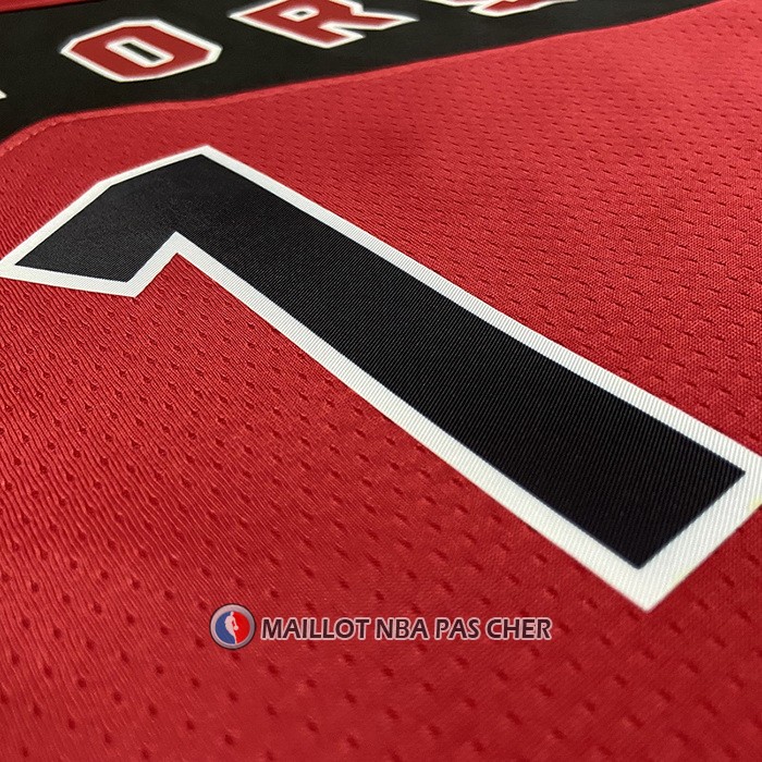 Maillot Tornto Raptors Tracy McGrady NO 1 Icon 2022-23 Rouge